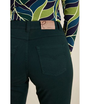 Tranquillo •• Organic cotton Skinny Jeans | rain forest from De Groene Knoop