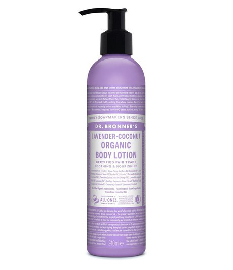 Dr. Bronners •• BIOLOGISCHE BODYLOTION | Lavendel Kokosnoot from De Groene Knoop