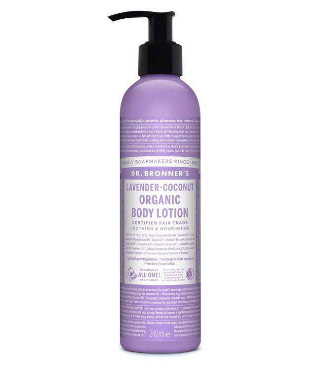 Dr. Bronners •• BIOLOGISCHE BODYLOTION | Lavendel Kokosnoot from De Groene Knoop