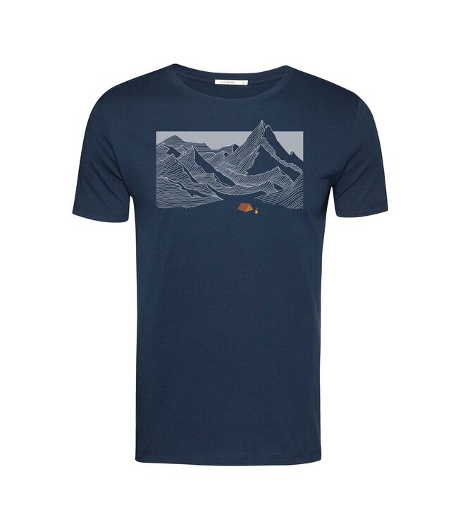 GREENBOMB •• T-shirt Nature Valley Guide | navy from De Groene Knoop