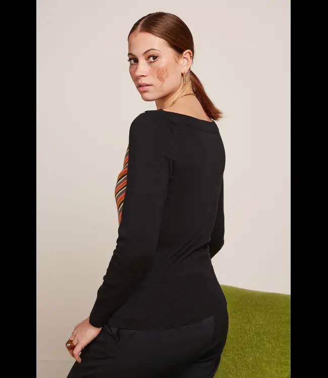 KING LOUIE •• Ivy Top Vida | Black from De Groene Knoop