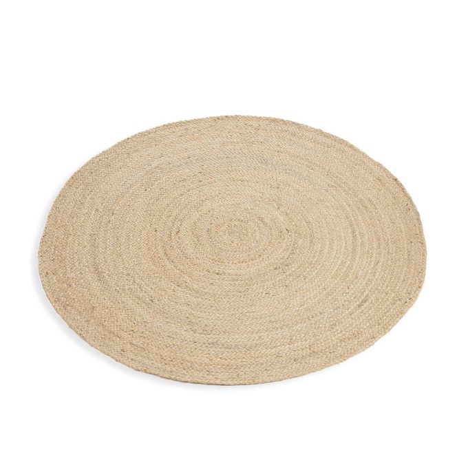 Vloerkleed rond, jute, Ø 120 cm from Dille & Kamille