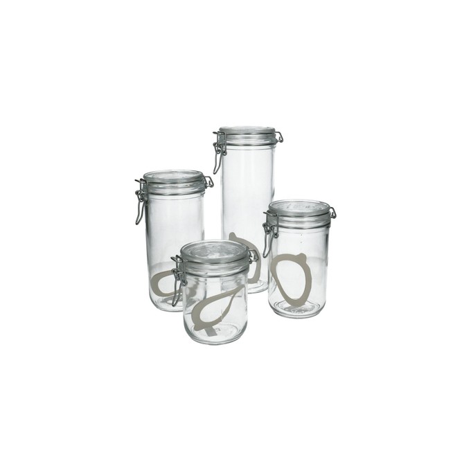 Beugelpot, glas, 1 l from Dille & Kamille