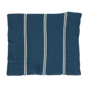 Vaatdoekjes, gebreid katoen, blauw, 2 stuks, 25 x 25 cm from Dille & Kamille