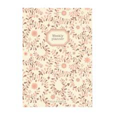 Weekplanner, guirlande, A5 via Dille & Kamille