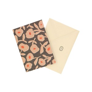 Kaart met envelop, bloemen, roze from Dille & Kamille