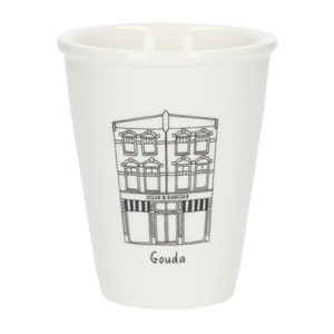 Gevel mok, Gouda, porselein, 200 ml from Dille & Kamille