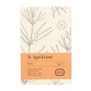 Appel & kaneel, biologisch, rooibos, 15 theebuiltjes from Dille & Kamille