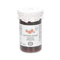 Aardbeienchutney, biologisch, 260 gram via Dille & Kamille