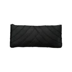 Riza Clutch Banded Black via Disenyo