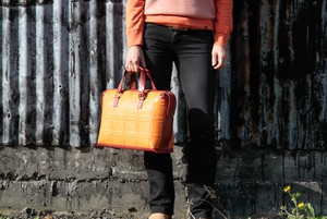 Leather Metropolitan Bag from Elvis & Kresse