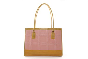 Leather Square Tote Bag from Elvis & Kresse