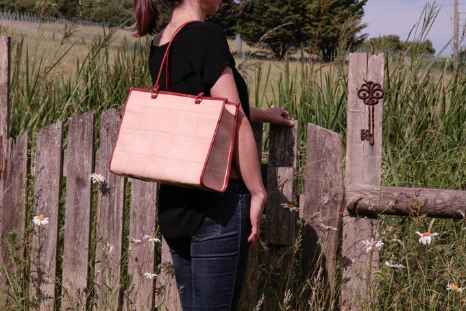 Whitstable Leather Tote Bag from Elvis & Kresse