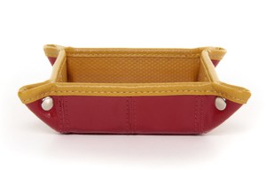 Leather Desk Tidy from Elvis & Kresse