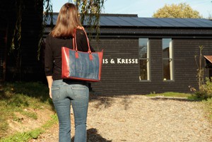 Leather Tote Bag from Elvis & Kresse