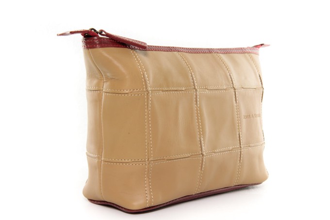 Leather Cosmetics Case / Toiletry Bag from Elvis & Kresse