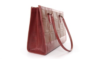 Leather Square Tote Bag from Elvis & Kresse