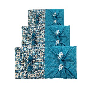 Furoshiki Gift Wrap - 9 Piece Art Deco & Ocean Bundle Fabric Gift Wrap from FabRap