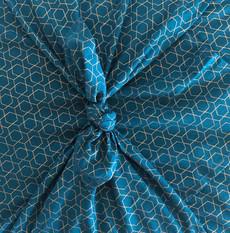 Furoshiki Ocean Fabric Gift Wrap via FabRap