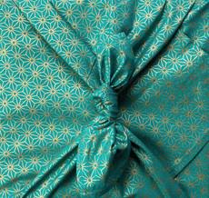 Furoshiki Gift Wrap Jade Fabric Gift Wrap via FabRap