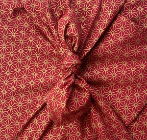 Furoshiki Gift Wrap Ruby Fabric Gift Wrap from FabRap