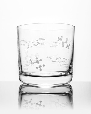 Whiskyglas "the chemistry of whiskey" from Fairy Positron