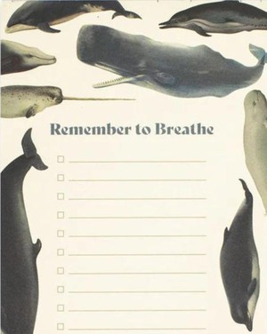 To Do List Whales - Remember To Breathe from Fairy Positron