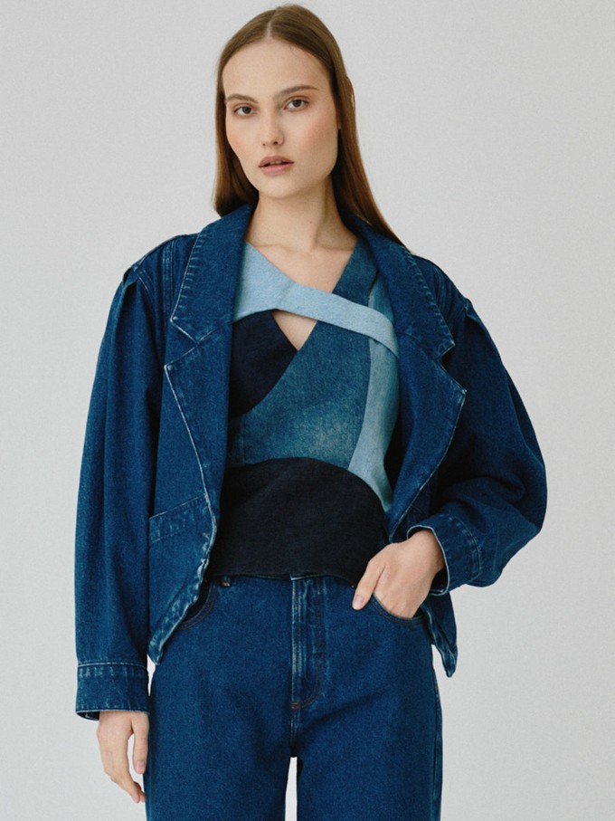 Rudy Organic Denim Jacket from Fanfare Label