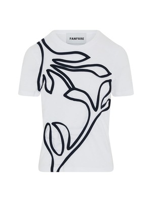 Bloom Organic Cotton T-shirt from Fanfare Label