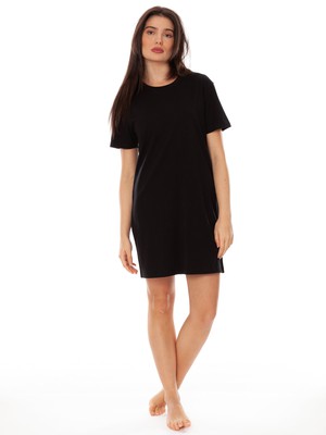 FellHerz T-Shirt Kleid black from FellHerz T-Shirts - bio, fair & vegan