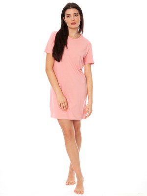 FellHerz T-Shirt Dress pink from FellHerz T-Shirts - bio, fair & vegan