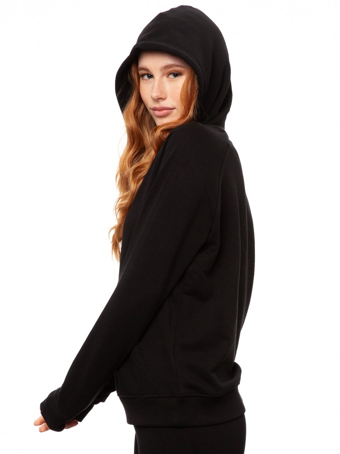 Hoodie Black from FellHerz T-Shirts - bio, fair & vegan