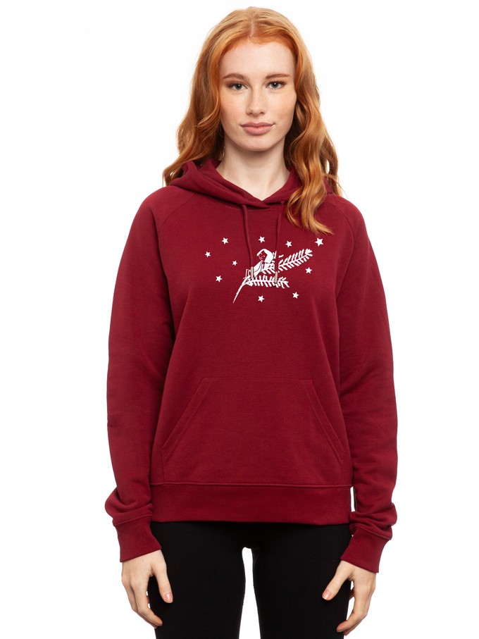 X-Mas Hoodie burgundy from FellHerz T-Shirts - bio, fair & vegan