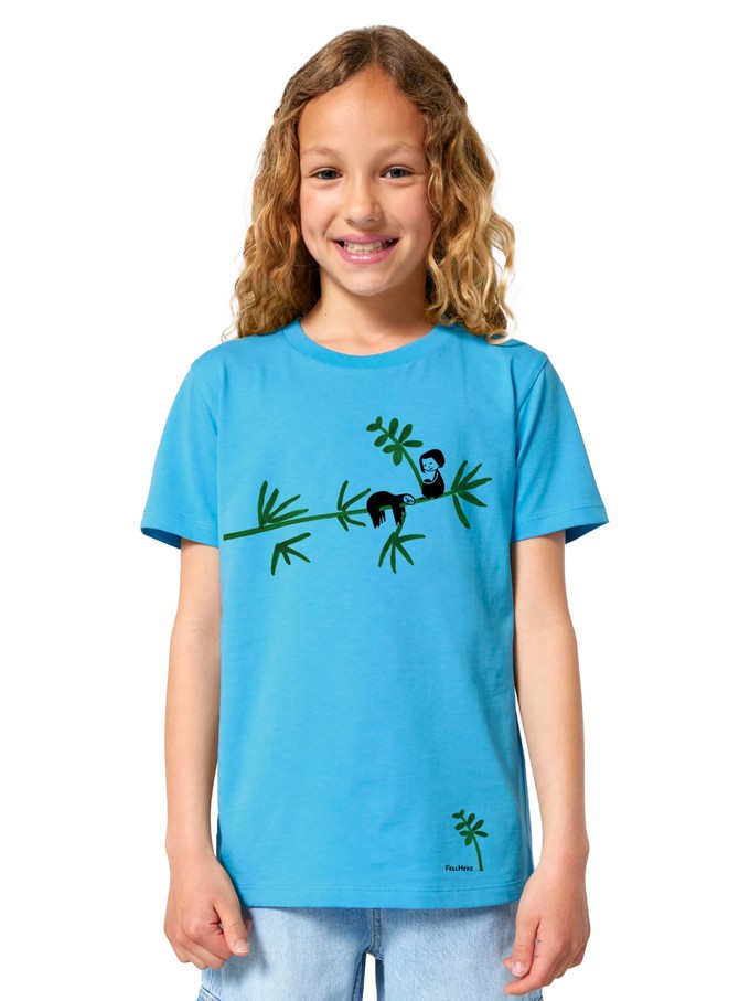 Sloth Kids T-Shirt neptune from FellHerz T-Shirts - bio, fair & vegan