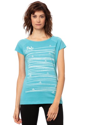 Summertime Cap Sleeve neptune from FellHerz T-Shirts - bio, fair & vegan