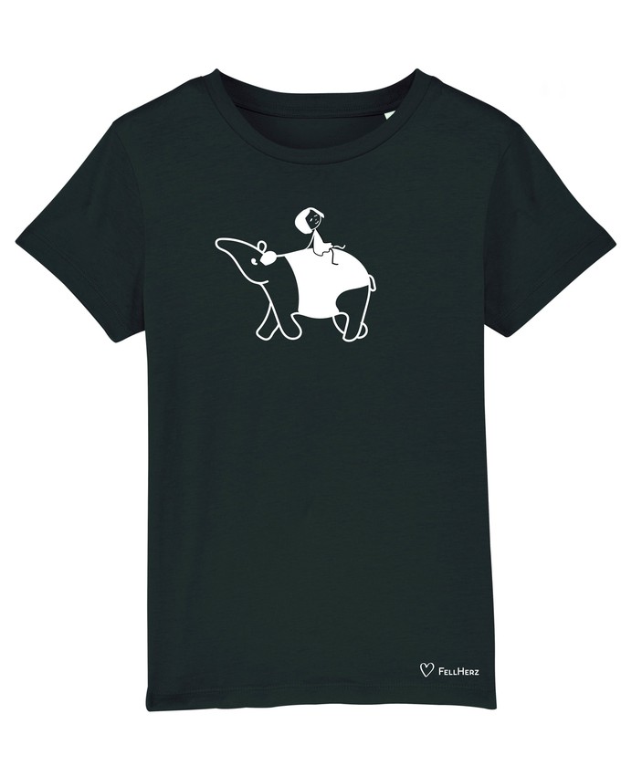 Tapir Kids T-Shirt grey from FellHerz T-Shirts - bio, fair & vegan