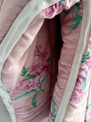 Our "PINK ROMANTIC DUVET " Reversible Jacket - XS/S - Petite from Fitolojio Workshop