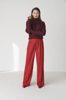 Bièl pants - Radiant Red via Floria Collective