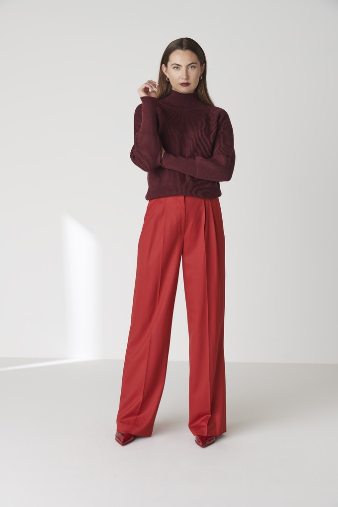 Bièl pants - Radiant Red from Floria Collective