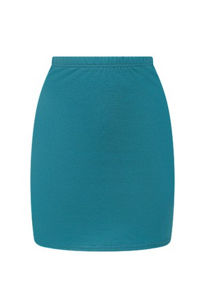 Organic skirt Snoba, teal from Frija Omina