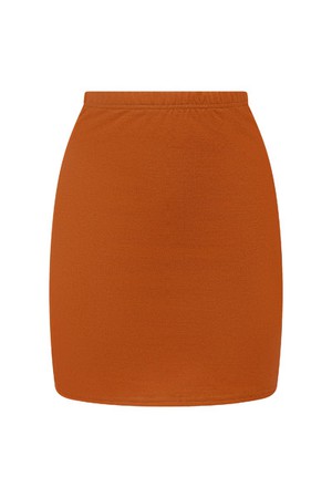 Organic skirt Snoba, rust from Frija Omina