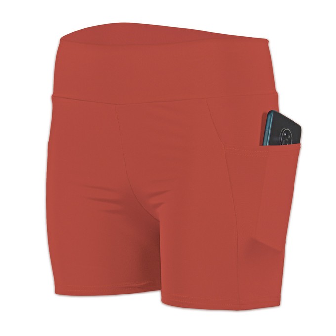 Recycling Running Shorts rust (orange) from Frija Omina