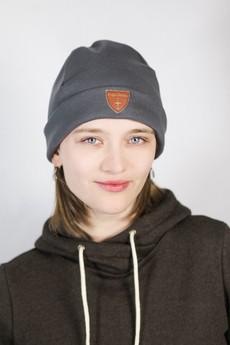 Sustainable beanie hat Basel, anthracite via Frija Omina