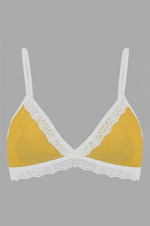 Bio bra Spitze, saffron from Frija Omina