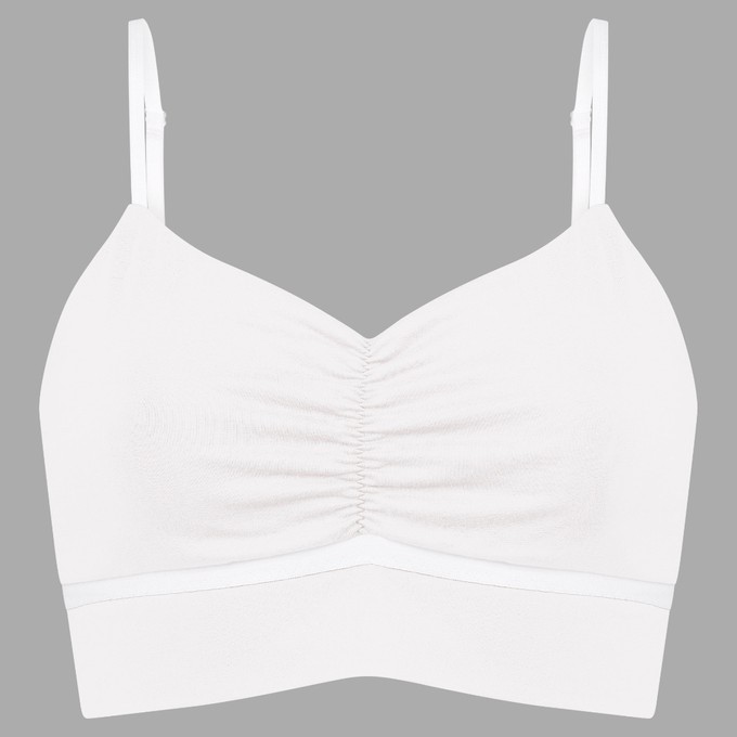 Organic bustier Yoga white from Frija Omina