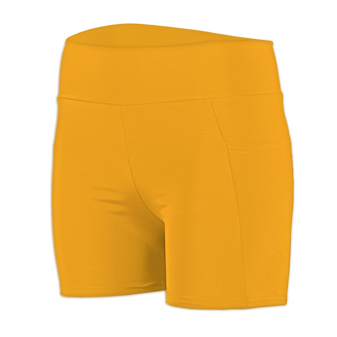 Recycling Running Shorts mango (yellow) from Frija Omina