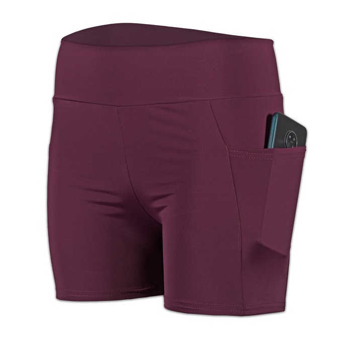 Recycling Running Shorts tinto (red) from Frija Omina