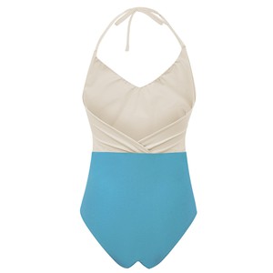 Recycling swimsuit Swea cream + sailorblue from Frija Omina