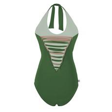 Recycling swimsuit Laik II woods olive + chai (green) via Frija Omina