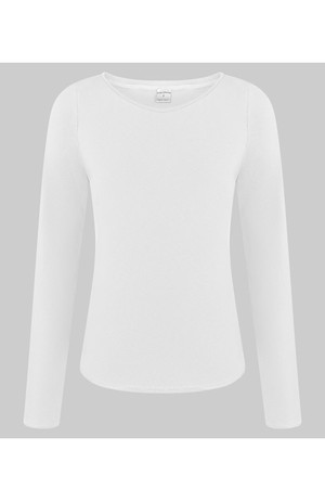 Organic long sleeve Ubu, white from Frija Omina